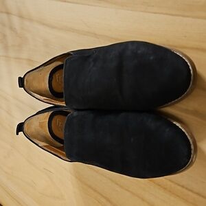 Franco Sarto Suede black flats sz. 6.5